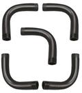 Kit 5 curva 90 preta roscavel 1/2" masster