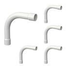 KIT 5 Curva Longa 90 Para Eletroduto 3/4 Condulete C/ Bolsa