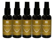 Kit 5 Desodorantes com Óleos Essenciais para Pés e Calçados Smell Feet 120ml