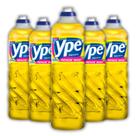 Kit 5 detergente lava louça neutro ype 500ml rende mais - envio imediato