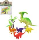 Kit 5 Dinossauros de Pvc Jurassic World + Acessório
