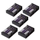 Kit 5 direct box passivo duplo waldman di-2ps 2 canais