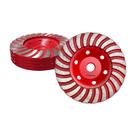 Kit 5 Disco Diamantado. Desbaste Turbo 4" X 22mm - Hessen