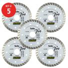 Kit 5 Disco Diamantado Turbo 110 x 20mm Beltools Kit 5 Disco Diamantado Turbo 110 x 20mm Beltools