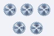KIT 5 Disco Serra Circular 184mm 7.1/4 Pol 24d Furo 20mm Madeira KIT 5 Disco Serra Circular 184mm 7.1/4 Pol 24d Furo 20mm Madeira
