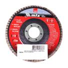 Kit 5 Discos de Lixa Flap 115x22,2mm Grão 120 Mtx