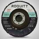 Kit 5 Discos Strip Roquitt Roxo 115mm para Limpeza De Metais