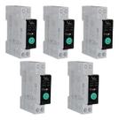 Kit 5 Disjuntor Medidor Zigbee 1-63a Ajustável Alexa Googleh Kit 5 Disjuntor Medidor Zigbee 1-63a Ajustável Alexa Googleh