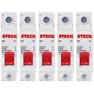 Kit 5 Disjuntor Monopolar Automático 10a Curva C Sdd61c10 Steck