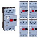 Kit 5 Disjuntor Motor Tripolar WEG MPW18-3-U018, Ajustável 1218 A, 690 V