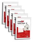 Kit 5 Display Maxcril Acrílico Expositor Recado A4 Parede - 10090013 Kit 5 Display Maxcril Acrílico Expositor Recado A4 Parede - 10090013
