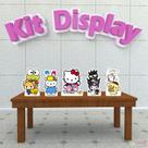 Kit 5 Displays De Mesa Hello Kit e Seus Amigos