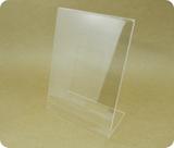 Kit 5 Displays em L de Acrílico Transparente para Folder 15x21cm - A5 Kit 5 Displays em L de Acrílico Transparente para Folder 15x21cm - A5