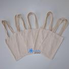 Kit 5 Ecobag Algodão Cru 20x30cm