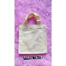 kit 5 Ecobags Pequenas - 100% Algodão