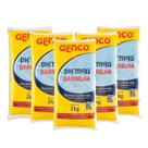 Kit 5 Elevador PH Granulado + Barrilha 2kg Genco P/ Piscina