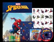 Kit 5 em 1 com DVD Marvel - Homem Aranha Kit 5 em 1 com DVD Marvel - Homem Aranha