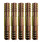 Kit 5 Emendas Para Mangueira Ar Condicionado Reta 12mm Aço Kit 5 Emendas Para Mangueira Ar Condicionado Reta 12mm Aço