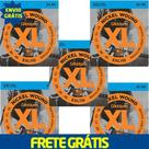 Kit 5 Encordoamento Guitarra D'addario Exl110