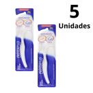 Kit 5 Escova Limpeza Prótese Dentadura Aparelho Dentalclean