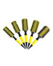 Kit 5 Escovas Térmica Antiestática Cerâmica Javali - T-Hair