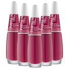 Kit 5 Esmaltes Coleção A Cor da Sua Moda Cor Amor Profundo Impala