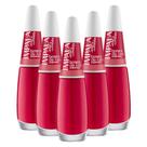 Kit 5 Esmaltes Coleção A Cor da Sua Moda Cor Boneca de Luxo Impala