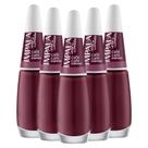 Kit 5 Esmaltes Coleção A Cor da Sua Moda Cor Café Café Impala