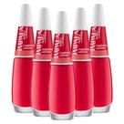 Kit 5 Esmaltes Coleção A Cor da Sua Moda Cor Madonna Impala