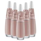 Kit 5 Esmaltes Coleção A Cor da Sua Moda Cor Sutileza Impala