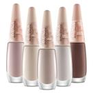 Kit 5 Esmaltes Coleção Completa Nude Bailarina Impala