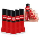 Kit 5 Esmaltes Coleção Cremosos Cor Gabriela Nati