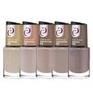 Kit 5 Esmaltes Coleção To de Nude Tons Marrons 10ml Cora