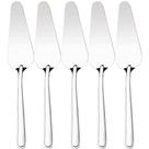 Kit 5 Espátulas para Cortar Bolos Tortas 23cm Inox Pá Cortadora de Fatia Taumer Kit 5 Espátulas para Cortar Bolos Tortas 23cm Inox Pá Cortadora de Fatia Taumer