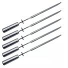 Kit 5 Espeto Espada Para Grill Giratória
