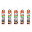 Kit 5 espuma desengordurante limpeza pesada sem esforço zip 300ml my place