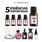 Kit 5 Essencias Alta Qualidade Perfume Importado 10ml Fixação Profissional Essências Femininas