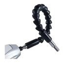 Kit 5 Extensores Haste Prolongador Flexivel Parafusadeira Bits 1/4