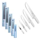 Kit 5 Facas Churrasco Legumes Cozinha Carne Aço Profissional Kit 5 Facas Churrasco Legumes Cozinha Carne Aço Profissional