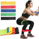 Kit 5 Faixas Exercise Resistance Belt Pernas Pés Pilates Yoga Fisioterapia PDO Store