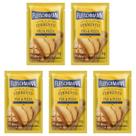 Kit 5 Fermento Biológico Seco Para Pão e Pizza Fleischmann