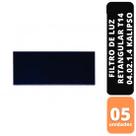 Kit 5 filtro de luz retangular t14 04.02.1.4 kalipso