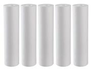 Kit 5 Filtro Refil Cartucho Polipropileno Liso 10 1 Micra