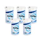 Kit 5 Fio Dental 500 Metro Hálito Puro Profissional Encerado
