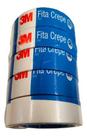 Kit 5 Fita Crepe 3m 24mmx50m Pintura Marcação Profissional Kit 5 Fita Crepe 3m 24mmx50m Pintura Marcação Profissional