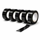Kit 5 fita isolante preta de 19mm x 10mt sibratec