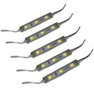Kit 5 Fita Led Para Placa Bau Fita 3 Leds Universal 12v Kit 5 Fita Led Para Placa Bau Fita 3 Leds Universal 12v