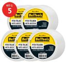 Kit 5 Fita Telada Drywall 48 x 90 Metros Beltools Kit 5 Fita Telada Drywall 48 x 90 Metros Beltools