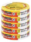 Kit 5 Fitas Crepe 24mm X 50m 710 Branco - Adelbras