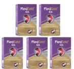 Kit 5 Flexigold Ha Colágeno Tipo 2, Ácido Hialurônico E Vitaminas.
